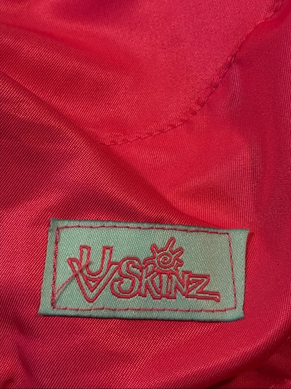 UV Skinz Reversible Bucket Hat Pink side/tropical pattern side UPF 50+, size 6